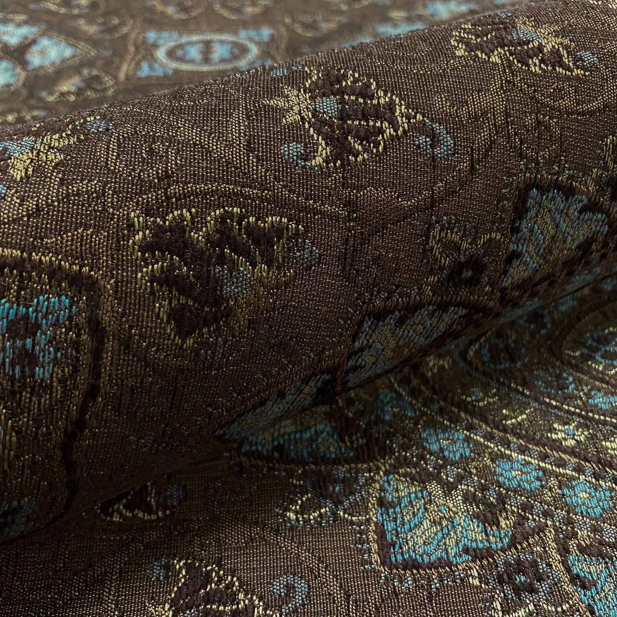 Antalya Medallion Jacquard Upholstery Fabric 54"