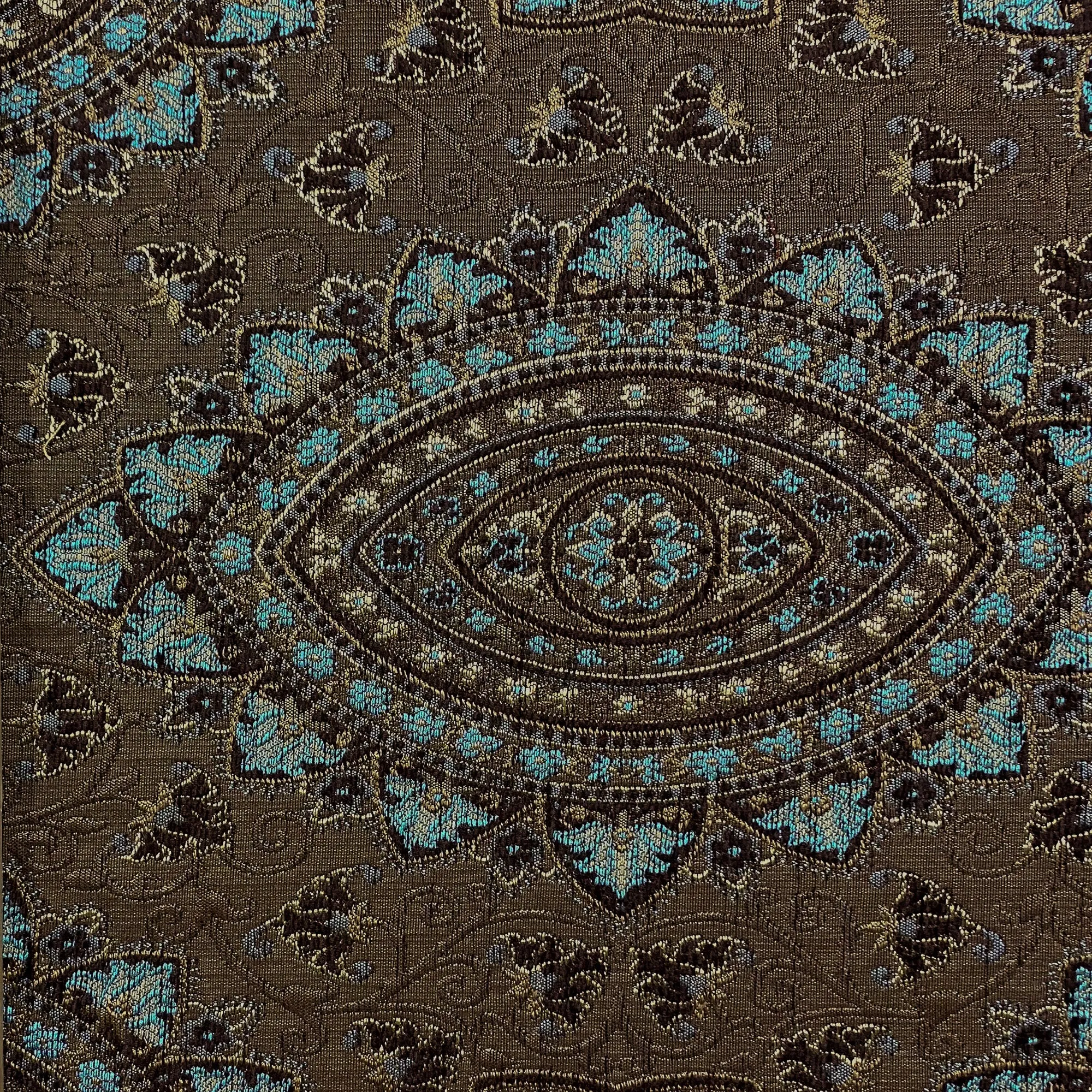 Antalya Medallion Jacquard Upholstery Fabric 54"