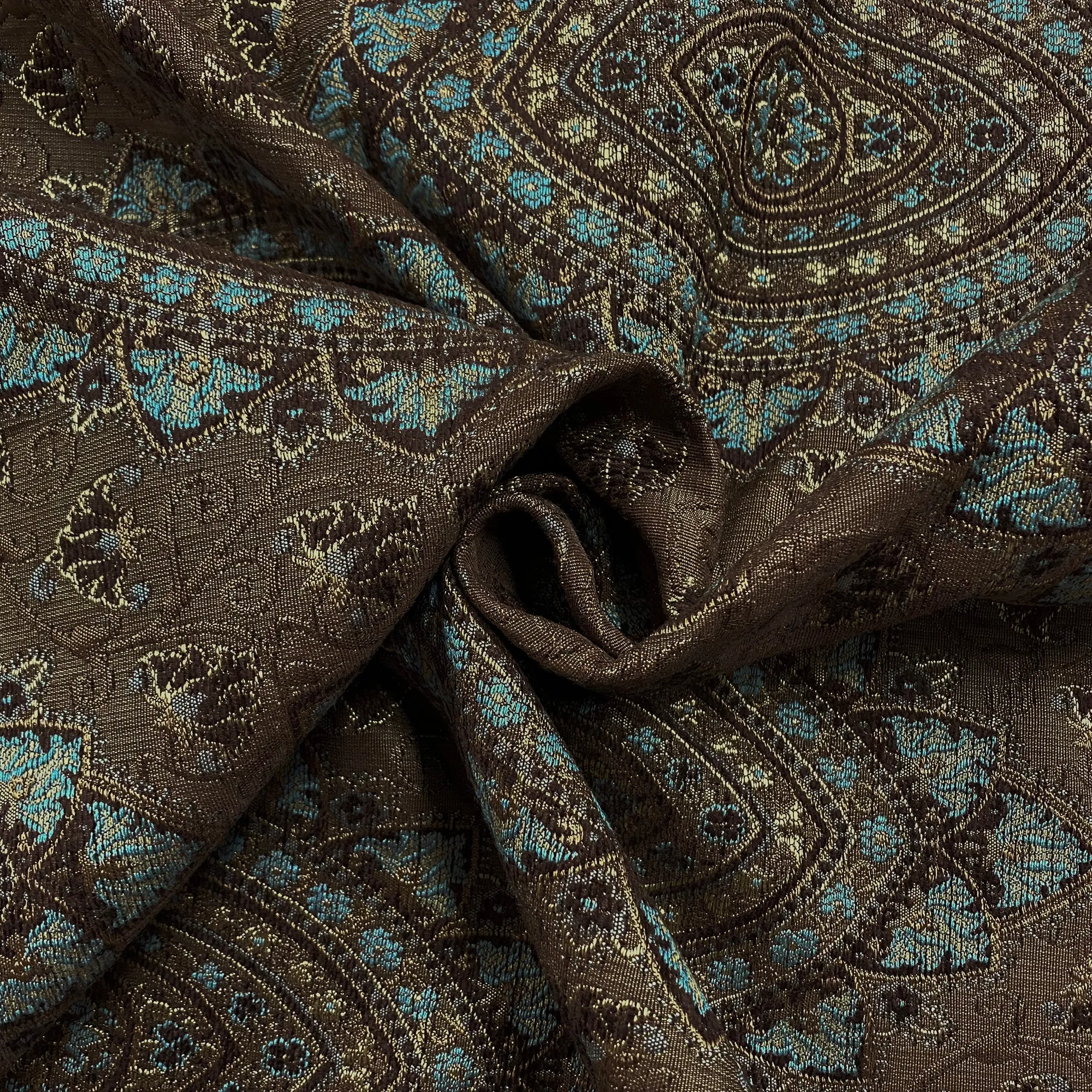 Antalya Medallion Jacquard Upholstery Fabric 54"