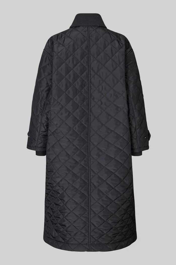 Becca Collar Coat - Vulcan