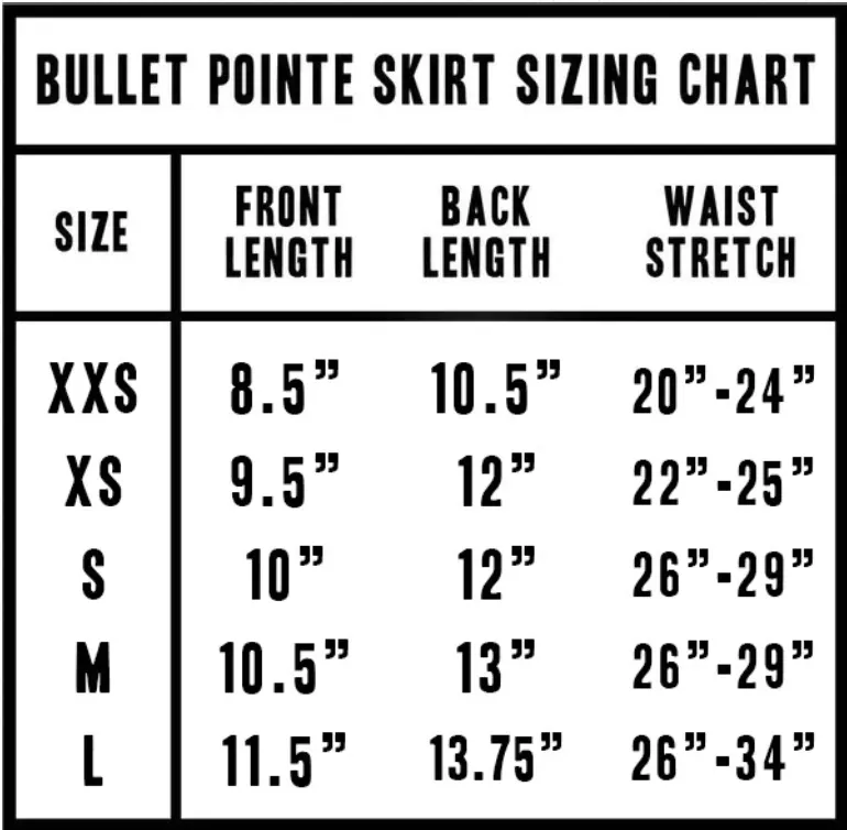 Bullet Pointe | Ballet Skirt | Cappuccino