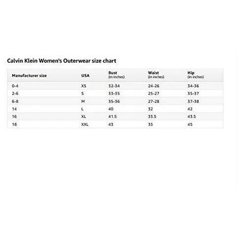 Calvin Klein Women's Quilted Jacket with Side Tabs