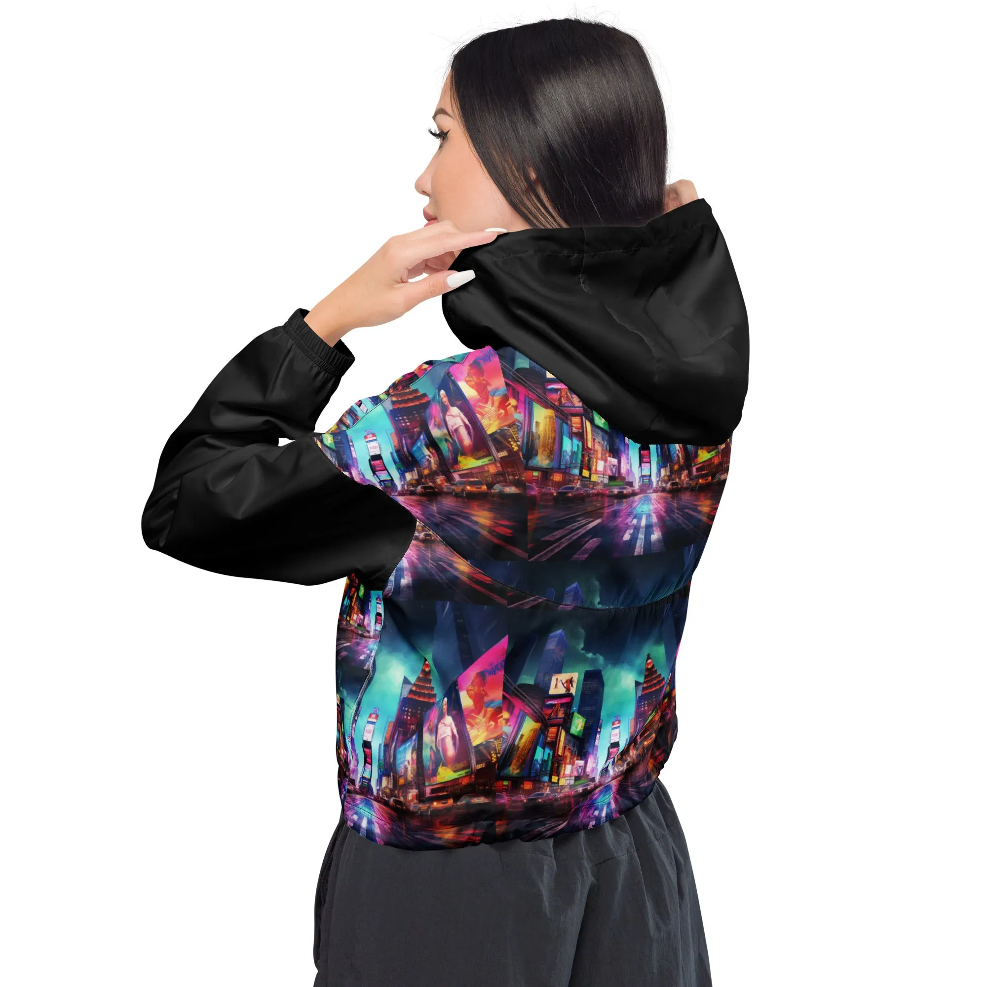 City Women’s cropped windbreaker