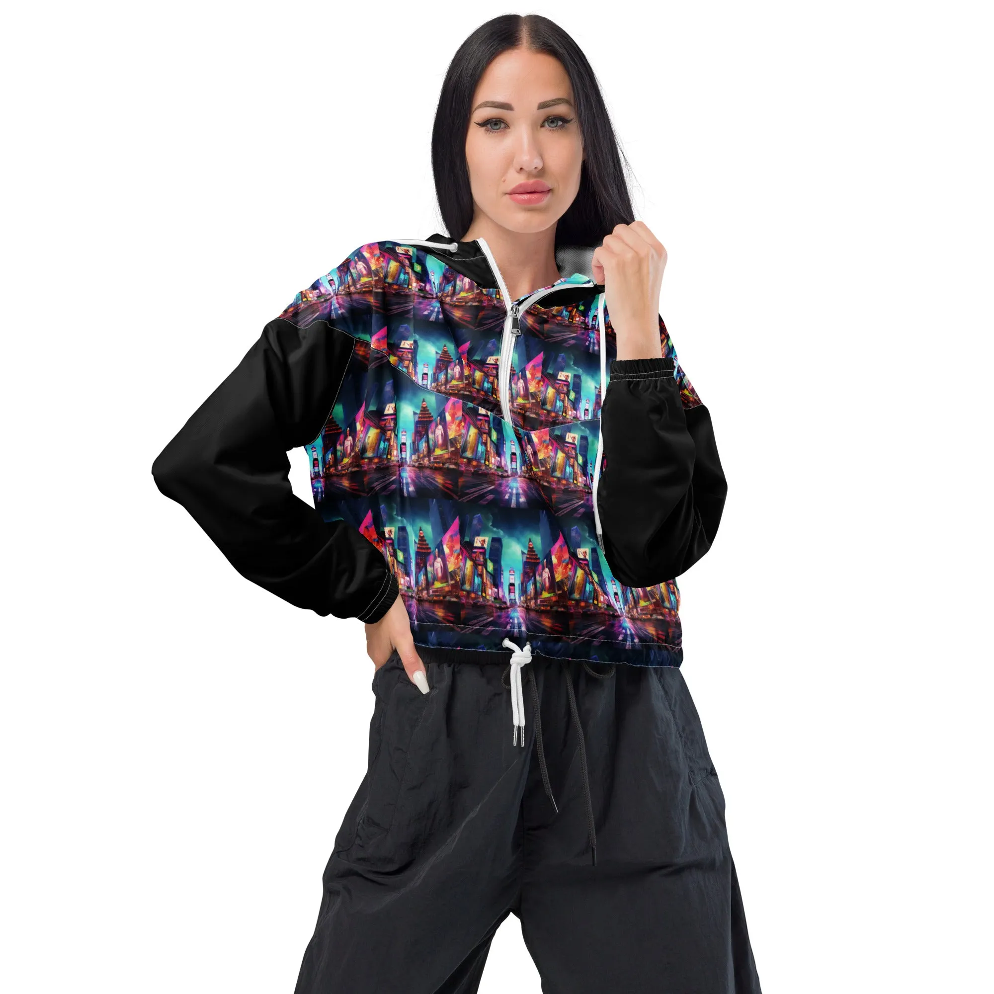 City Women’s cropped windbreaker