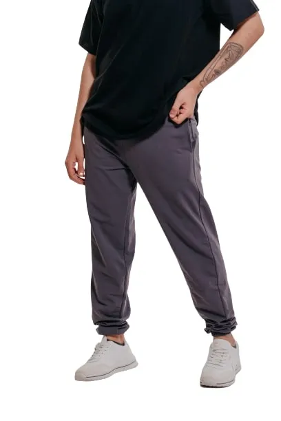 Colorful Comfy oversized Sweatpa-Grey