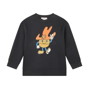 Cosmic Boy Black Sweatshirt