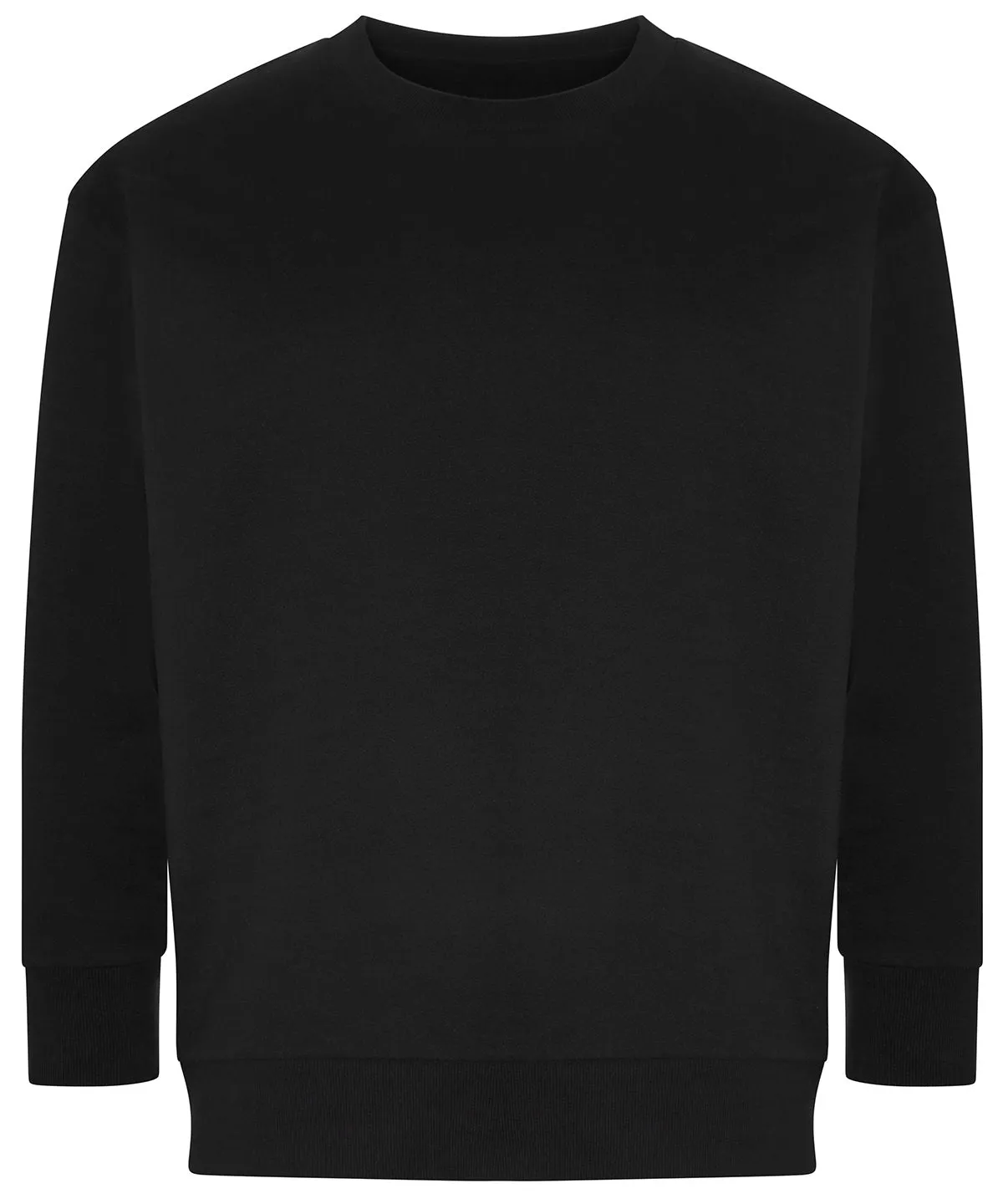 Crater recycled sweatshirt | Black