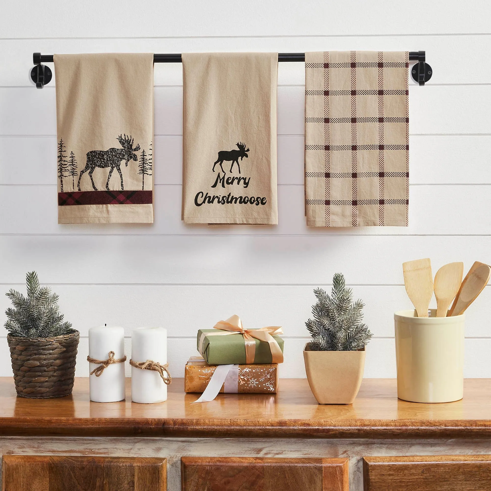 Cumberland Moose Tea Towels - Set of 3