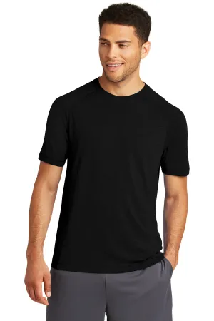 Custom Embroidered - Sport-Tek ® PosiCharge ® Tri-Blend Wicking Raglan Tee. ST400