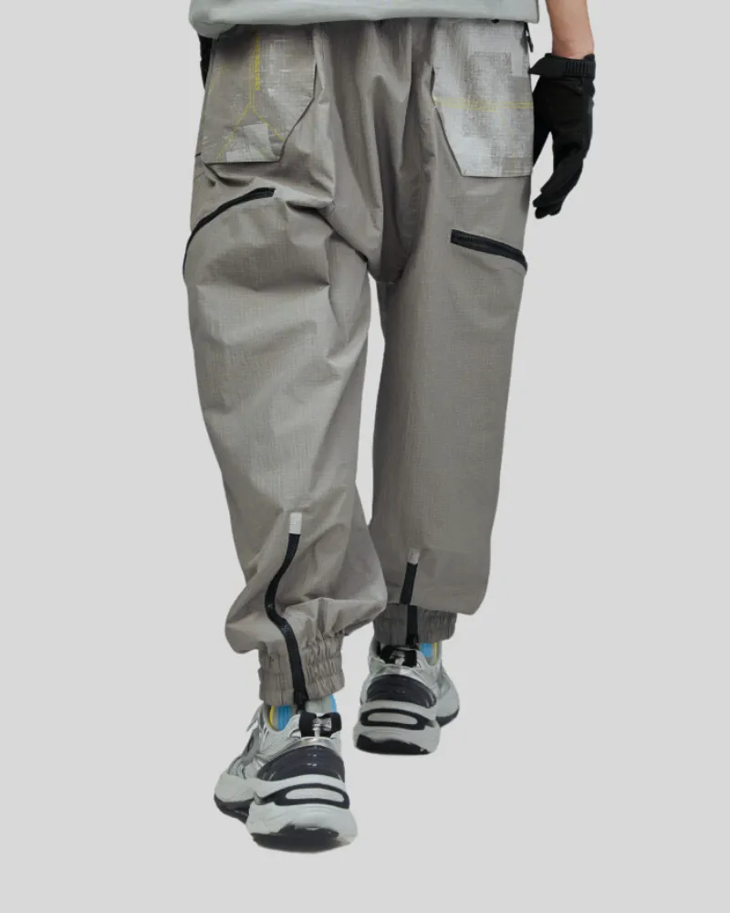 Cyberpunk Functional Waterproof Unisex Cargo Pants