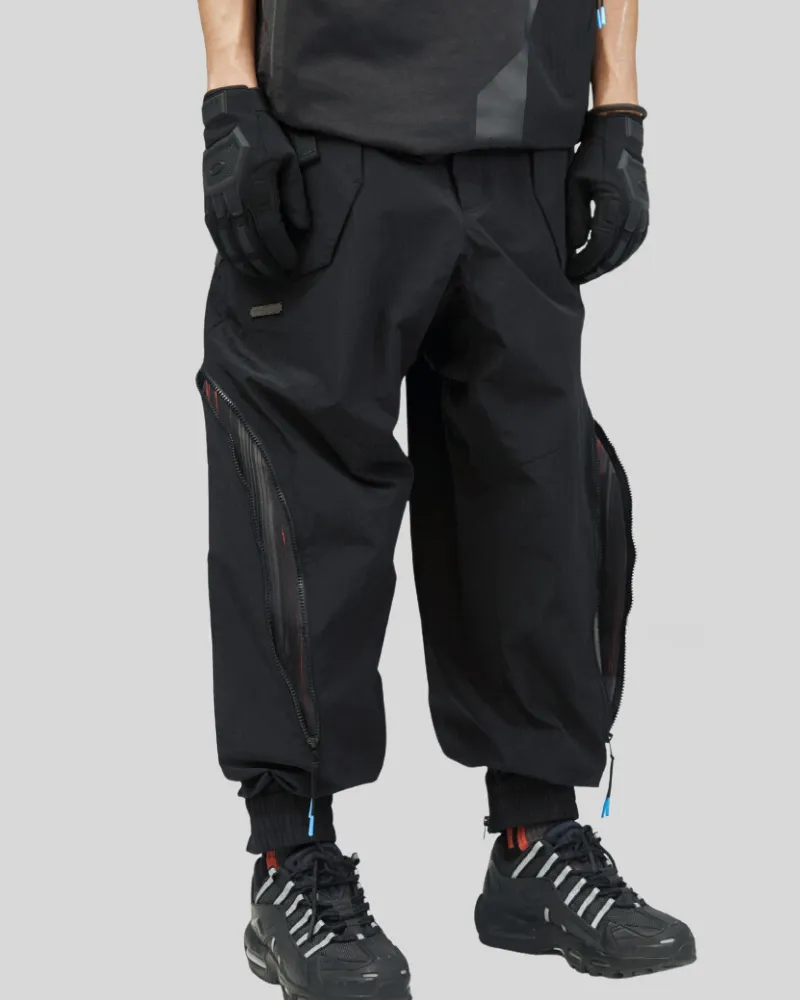 Cyberpunk Functional Waterproof Unisex Cargo Pants