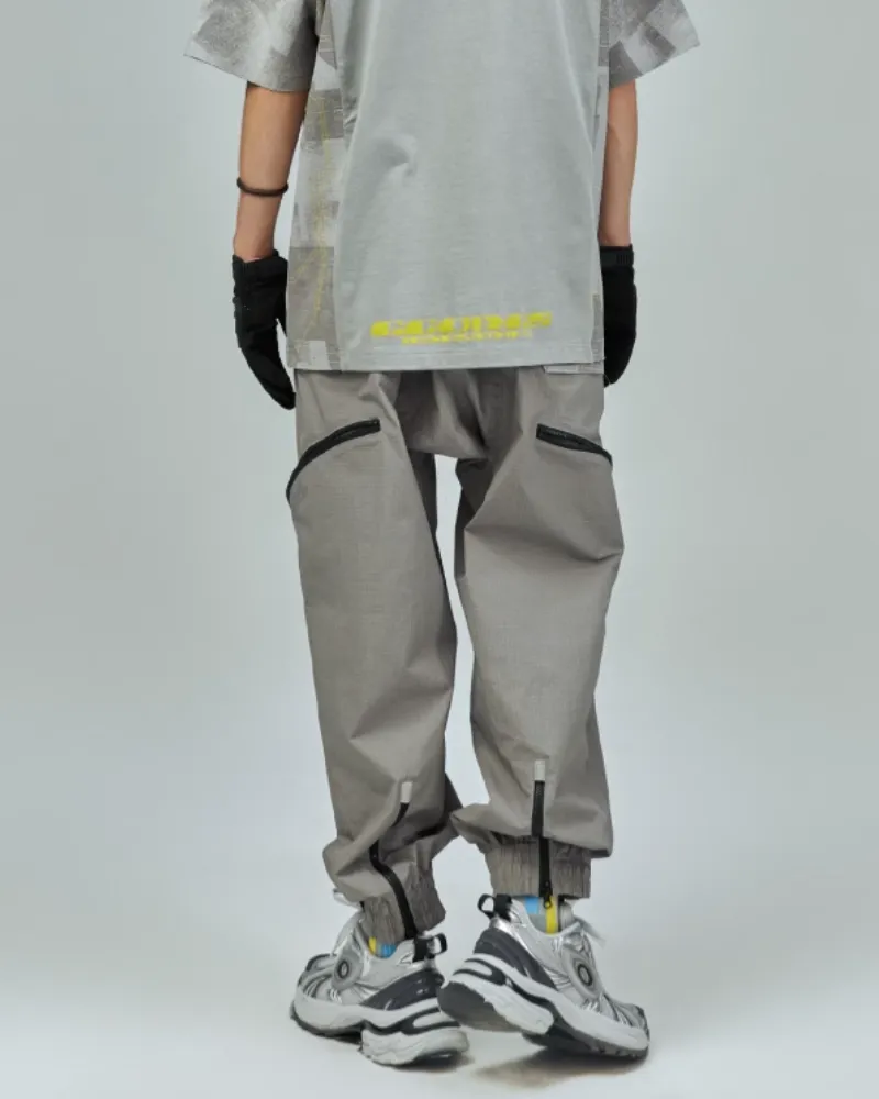 Cyberpunk Functional Waterproof Unisex Cargo Pants