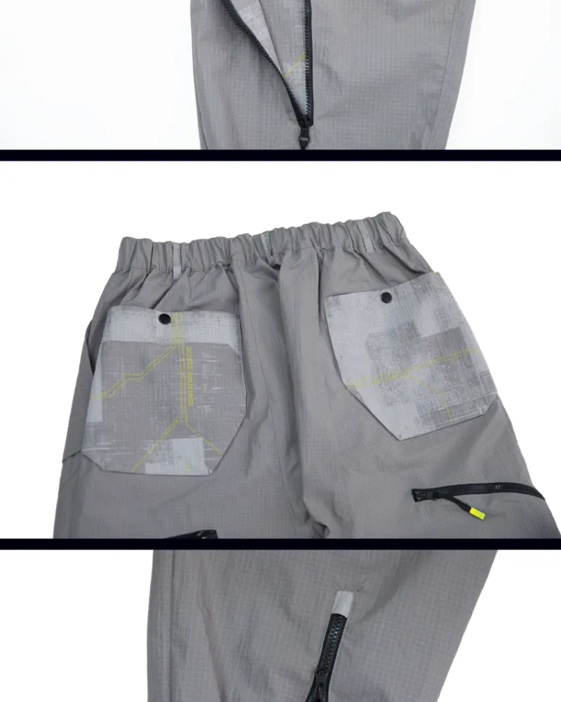 Cyberpunk Functional Waterproof Unisex Cargo Pants