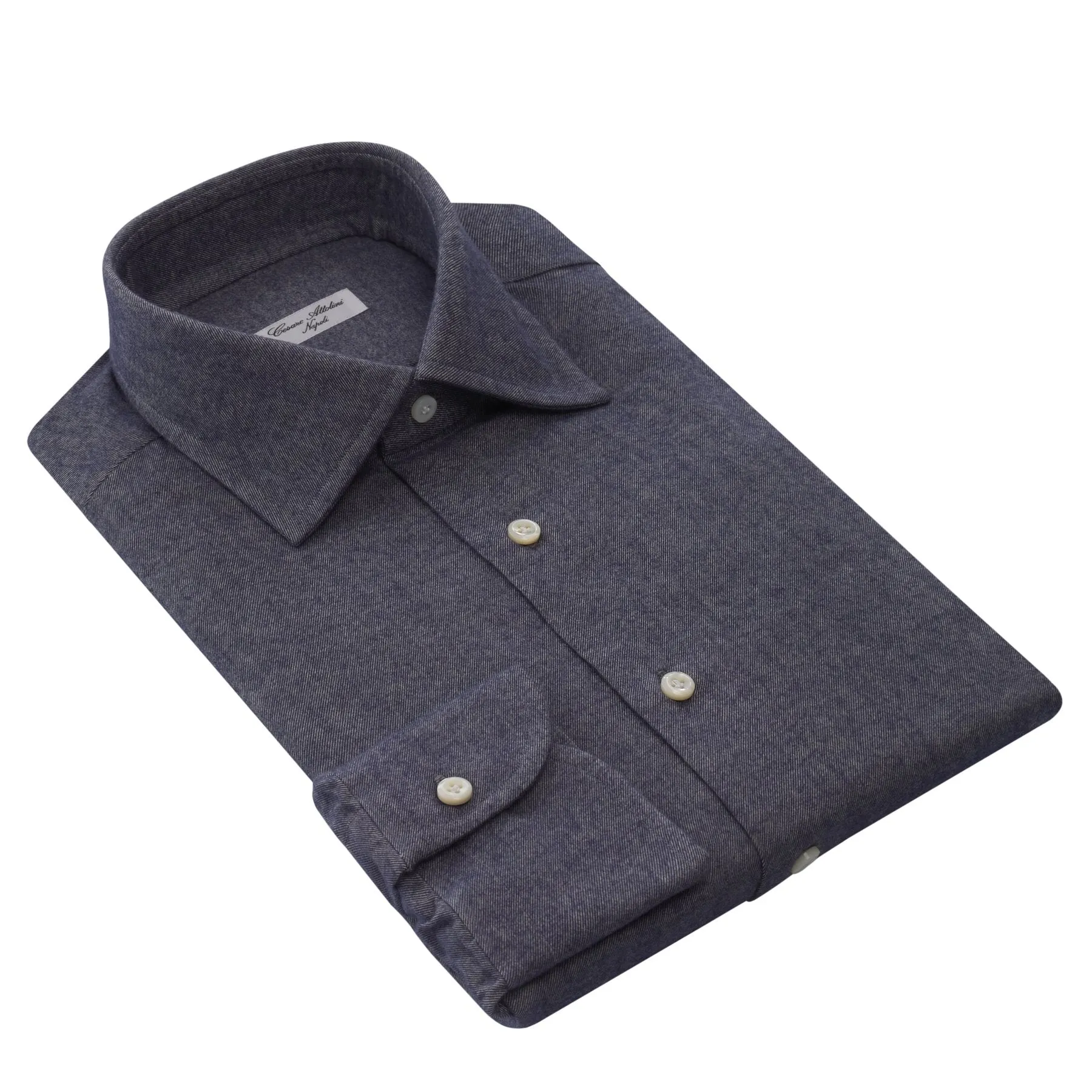 Flannel Blue Cotton Shirt