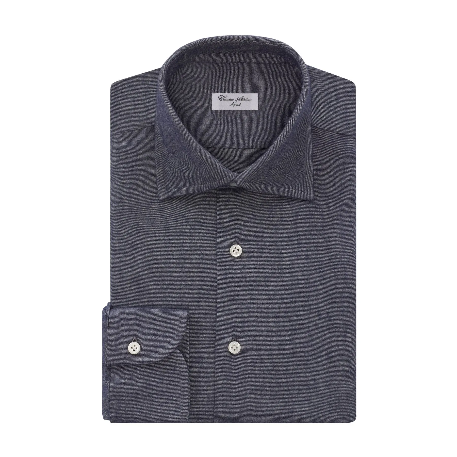 Flannel Blue Cotton Shirt