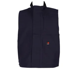Forge Men's FR Navy Canvas Duck Vest MFRVST-001