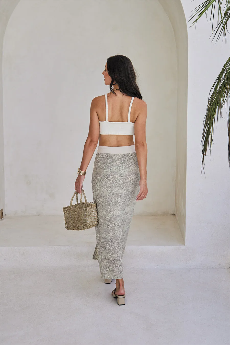 GAIA LONG SKIRT // MYSTICAL PRINT