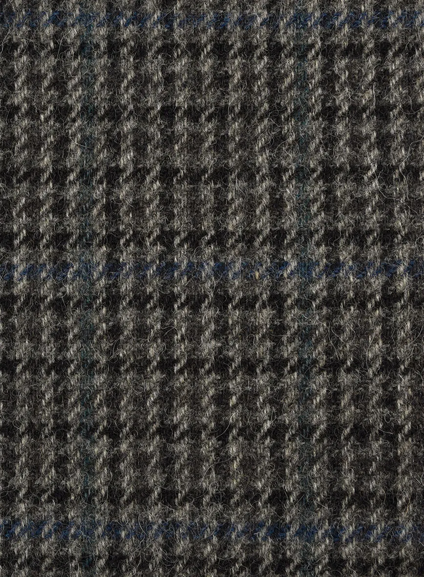 Harris Tweed Dark Gray Check Suit