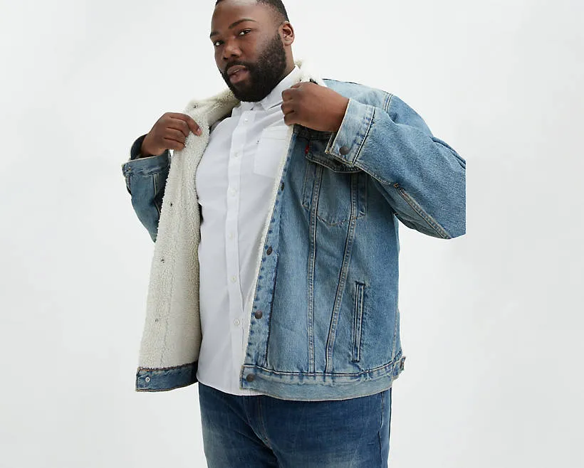 Levi's Mens Regular fit Denim Jacket Coat XXXL Yellow Solid