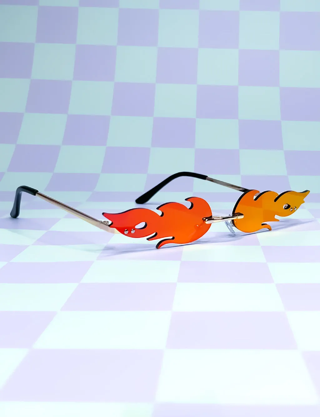 LIT FLAME SHADES - ORANGE