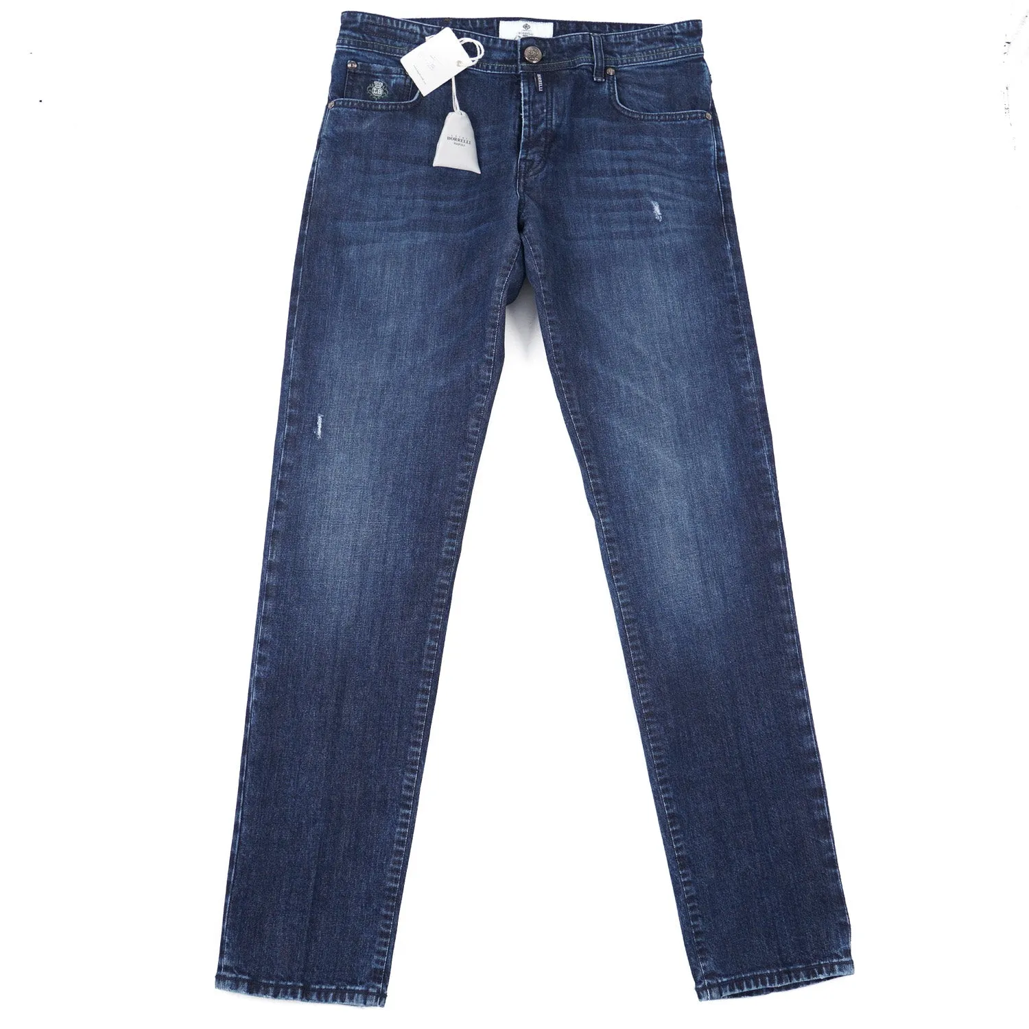 Luigi Borrelli Slim-Fit Denim Jeans