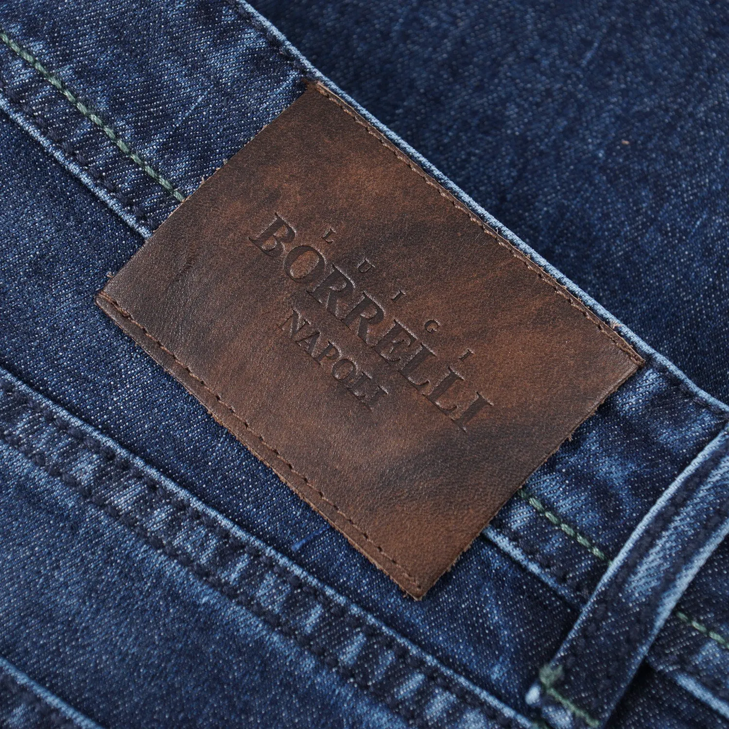 Luigi Borrelli Slim-Fit Denim Jeans