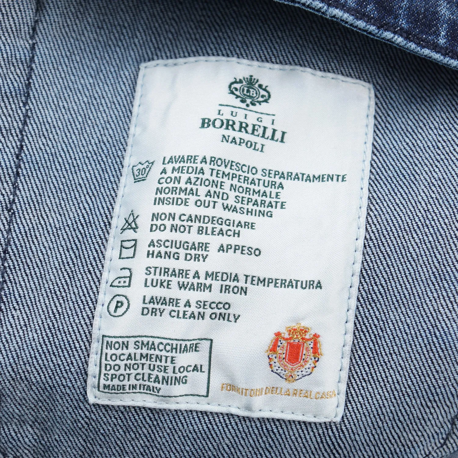 Luigi Borrelli Slim-Fit Denim Jeans