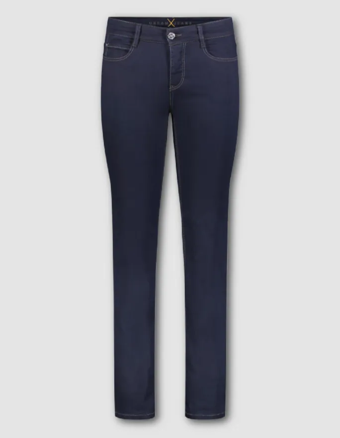 MAC Dream Straight Fit Indigo Wash Jeans