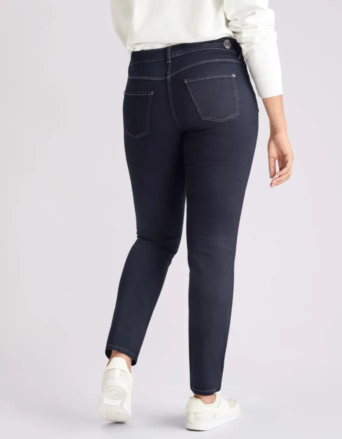 MAC Dream Straight Fit Indigo Wash Jeans