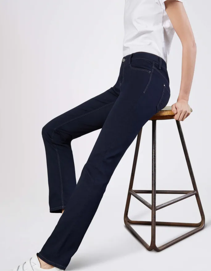 MAC Dream Straight Fit Indigo Wash Jeans