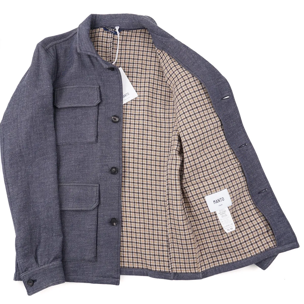 Manto Wool and Cotton Field Jacket