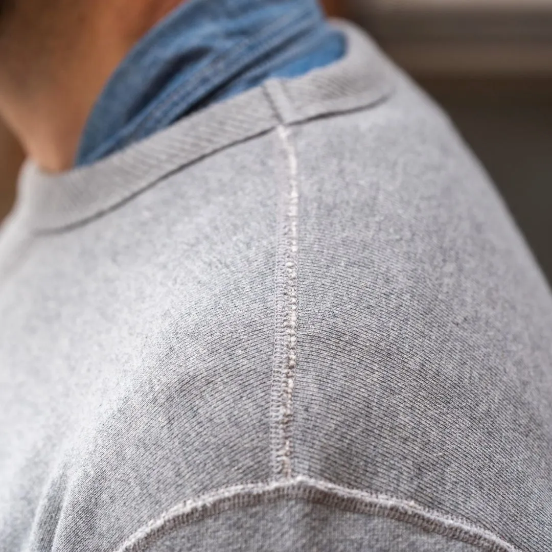 N7 Heavyweight Organic Cotton Sweatshirt, Grey