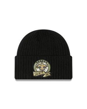 New Orleans Saints New Era Salute To Service 2022 Sport Cuffed Knit Hat