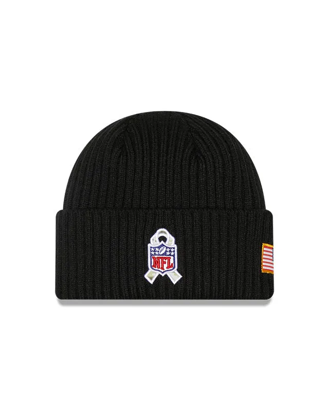 New Orleans Saints New Era Salute To Service 2022 Sport Cuffed Knit Hat