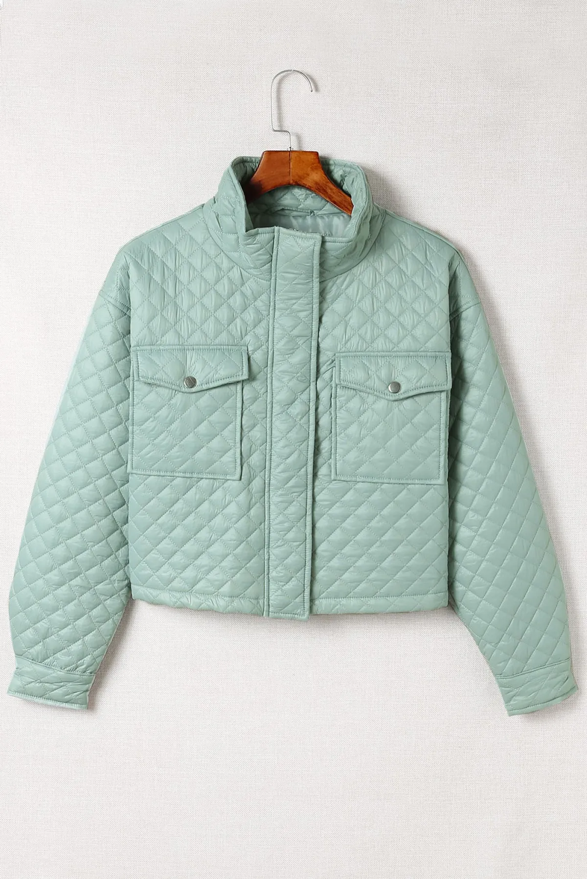Quilted Cropped Jacket