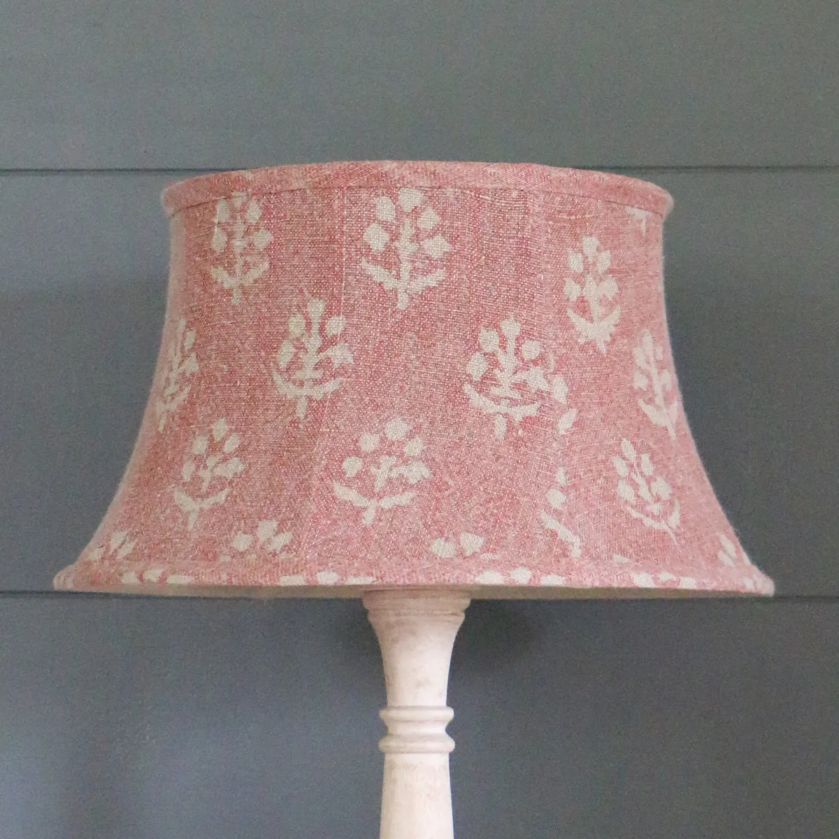Red Earth Megha 14&quot; Framed Linen Lampshade