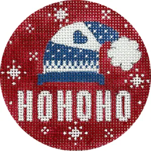 Red Winter Ho Ho Ho Hat Canvas