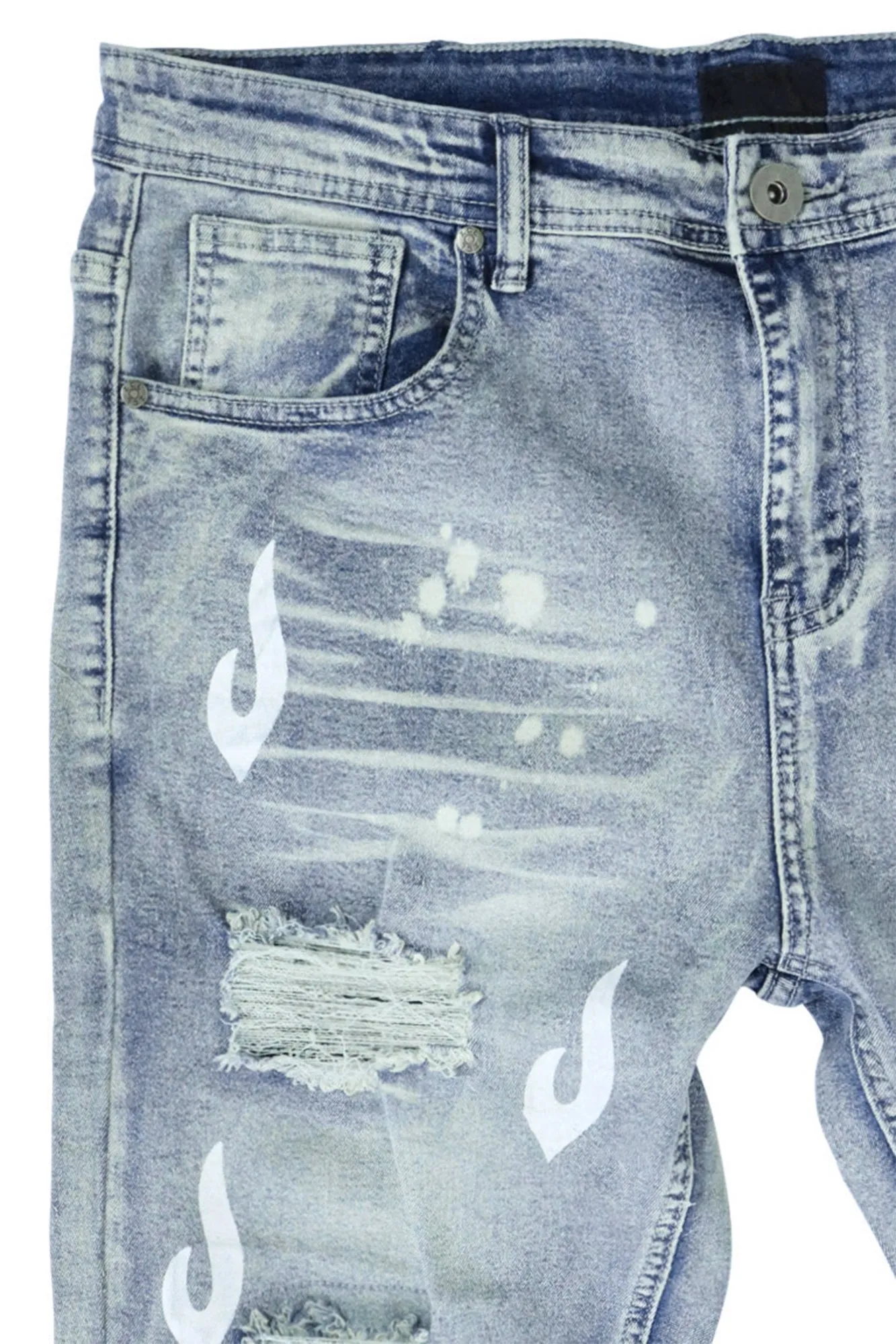 Rising Flame Denim (Blue Wash)