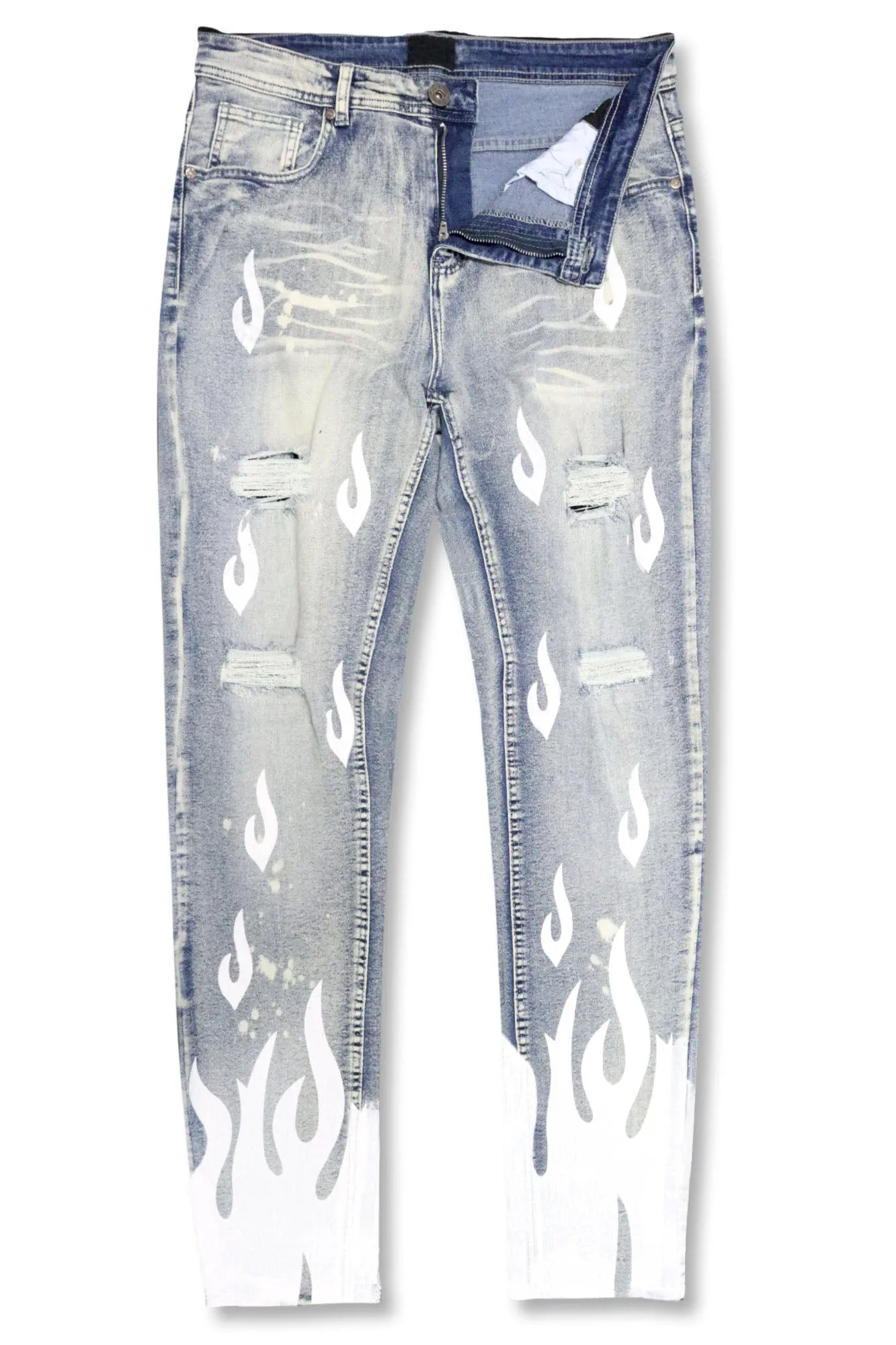 Rising Flame Denim (Blue Wash)
