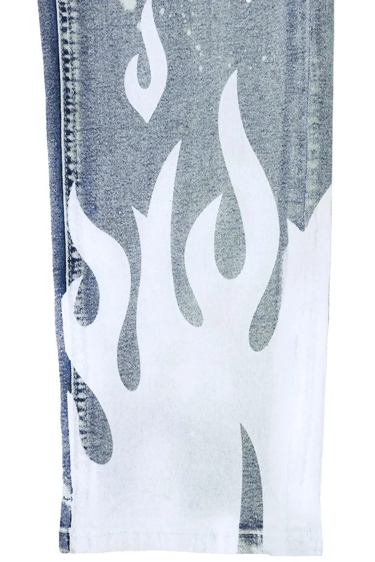 Rising Flame Denim (Blue Wash)