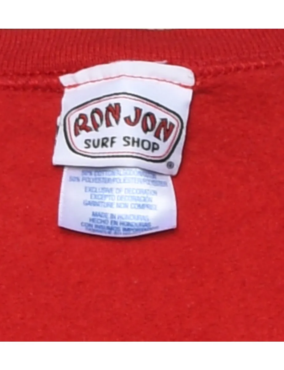 Ron Jon Surf Boards Printed Sweatshirt - M