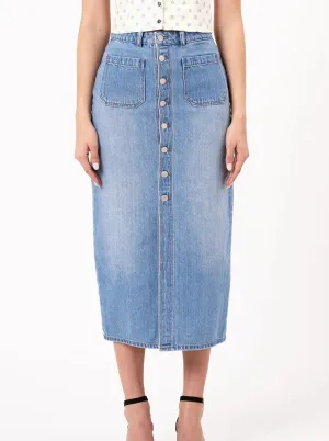 Sailor Skirt- Mid Vintage Blue
