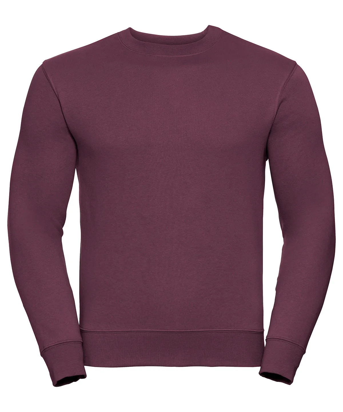 Set-in sleeve sweatshirt | Burgundy