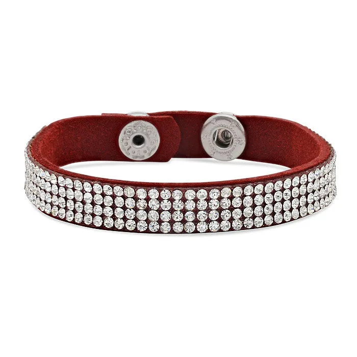 Steeltime Red Fashion Bracelet