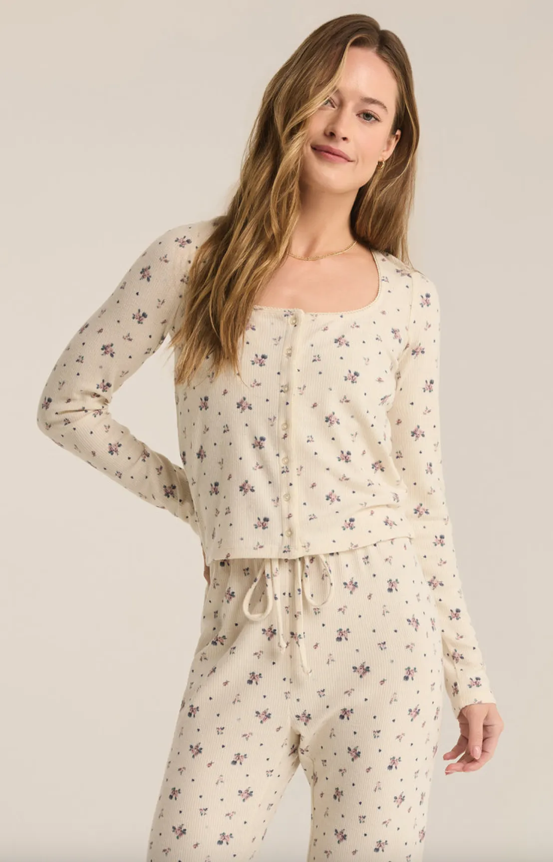 Tess Rosebud LS Top by Z Supply *final sale