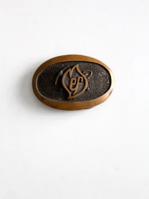 vintage brass buckle