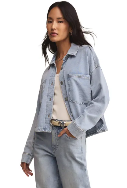 Z Supply All Day Cropped Knit Jacket